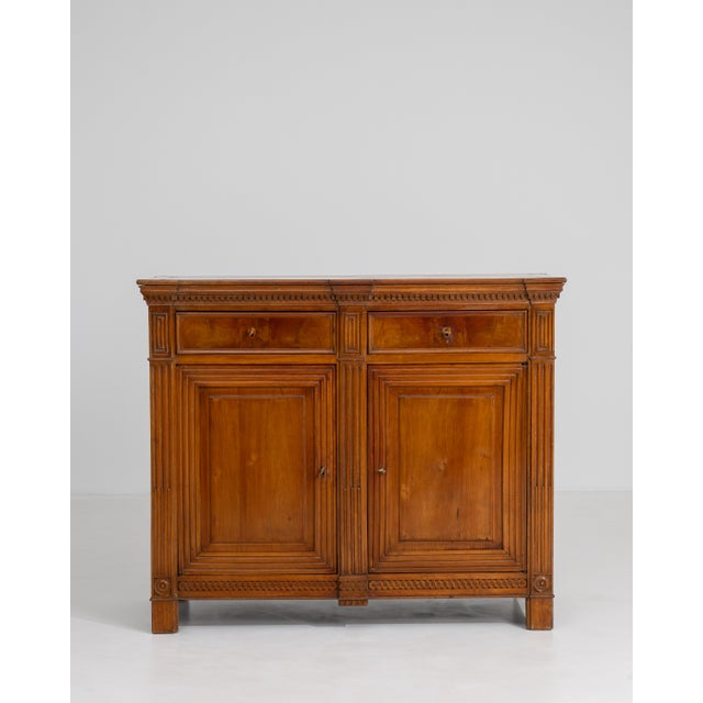 19th Century Oak Louis XVI Buffet For Sale - Image 11 of 18