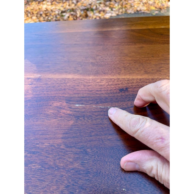 Brown Winchendon Mid Century Modern Side Table Attributed to Kip Stewart For Sale - Image 8 of 12