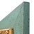 Contemporary Abstract Oil Painting in Vintage Blue Painted Frame For Sale In New York - Image 6 of 6