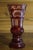 1920s 1920s Egermann Ruby Czech Glass Bohemian Crystal Vase For Sale - Image 5 of 7
