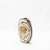 2020s Modern Vase in Shagreen With Mother of Pearls and Brass Details by R&y Augousti For Sale - Image 5 of 7