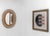Large Mid-Century Italian Rattan and Bamboo Wall Mirror attributed to Franco Albini, 1960s For Sale - Image 6 of 10