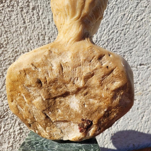 Figurative Bust, 1600s, Marble For Sale - Image 11 of 18