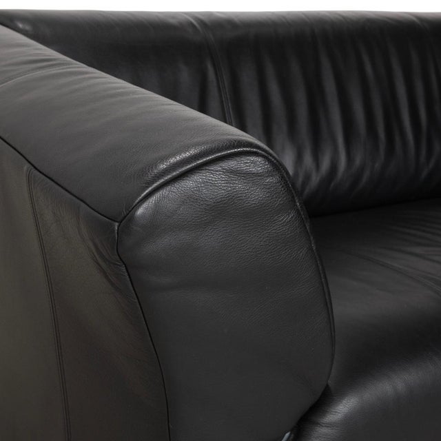 322 Two-Seater Sofa in Leather from Rolf Benz For Sale - Image 6 of 12