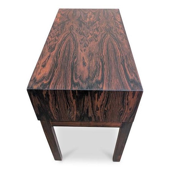 Mid-Century Modern 1950s Rosewood Nightstand For Sale - Image 3 of 5
