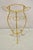 Italian Hollywood Regency Gold Iron Rope 3 Tier Bath Washstand Plant Stand Table For Sale - Image 12 of 12