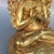 Metal Late 20th Century Gilt Brass Tsongkhapa Seated Religious Sculpture, Buddhist Altar Statue For Sale - Image 7 of 9