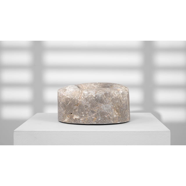 Stone 19th Century European Marble Mortar For Sale - Image 7 of 9