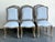 This elegant set of six vintage dining chairs combines timeless craftsmanship with refined traditional styling. Expertly...