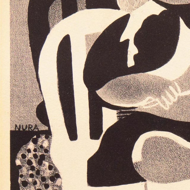 Art Deco 'Sisters' by Nura Ulreich, 1935, Art Student's League, Salon D'Automne, Art Deco, Paris, Smithsonian Museum of Art, San Diego Museum of Art For Sale - Image 3 of 11