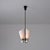 Italian three-light pendant dating from the 1950s, characterized by a refined mid-century composition and a balanced...