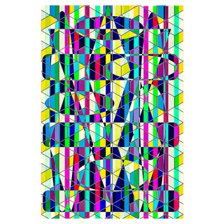 Gaudi .C, The-Stream-Color, 2023, Fine Art Paper For Sale