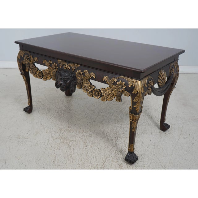 Age: Approx: 30 Years Old Details: Carved Mask Face Skirt w. Drape Carvings & Paw Feet High Quality Construction Large...