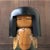 Contemporary Vintage Japanese Gumma Kokeshi by Kisaku, 1980s For Sale - Image 3 of 8