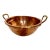 Antique Late 1800s French Handcrafted Copper Mixing Bowl For Sale