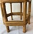 Vintage Hexagonal Bamboo Plant Stand/Stool/Riser For Sale - Image 4 of 6