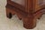 Pair Jasper Cherry 1 Door Glass Curio Display Cabinets For Sale - Image 12 of 18