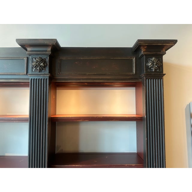 2000 - 2009 Habersham Double Wall Bookcase For Sale - Image 5 of 8