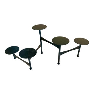 Mid Century Modern Metal Articulating Candle Holder / Candelabra For Sale
