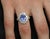 Late 20th Century 4.71ct Gia Ceylon No Heat Sapphire & 1.32ct Diamond Platinum Ring Size 6.25 For Sale - Image 14 of 15