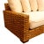 2000 - 2009 Vintage Circa 2007 Restoration Hardware Woven Rattan Sofa For Sale - Image 5 of 9