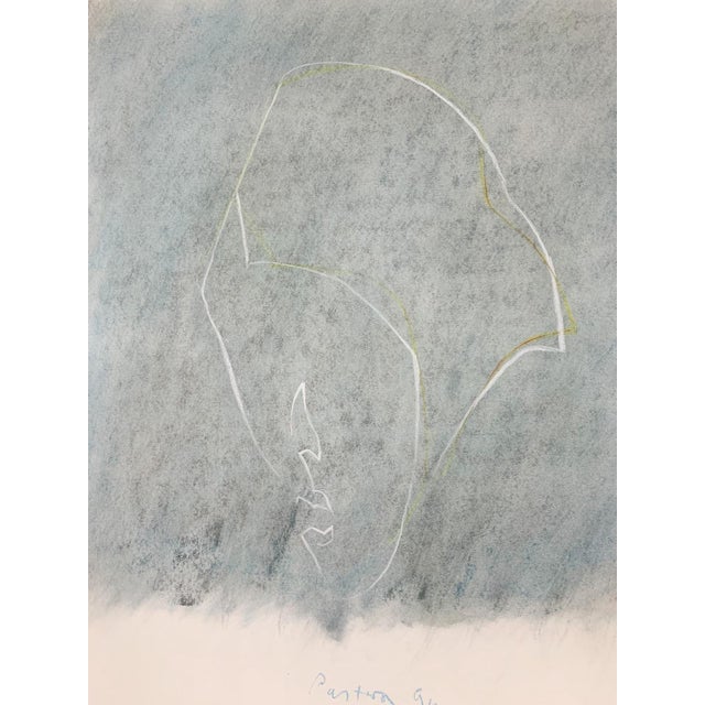 Antoni Janusz Pastwa, Portrait of a Boy, Mixed Media on Paper, 1994 For Sale - Image 6 of 8