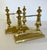 Brass Pair of Late 19th Century Victorian Brass Aesthetic Movement Fire Dogs For Sale - Image 8 of 9