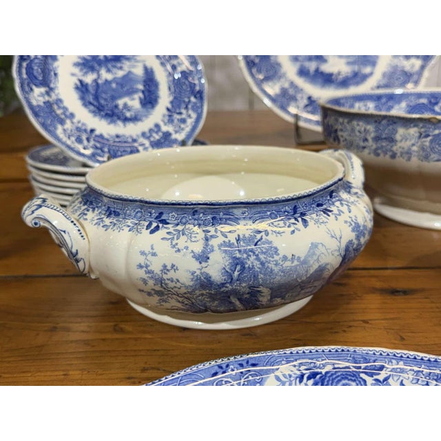 1950s Burgenland Decor Dinner Service by Villeroy & Boch, 1950s, Set of 32 For Sale - Image 5 of 14