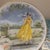 Vintage Belle Époque Fashion Porcelain Collector Plate For Sale - Image 4 of 7