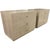 Matching three-drawer chests featuring a light cerused oak or whitewashed oak finish. Clean, fully rectilinear case design...