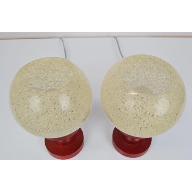 Mid-Century Table Lamps by Pokrok Zilina, 1960s, Set of 2 For Sale - Image 10 of 14