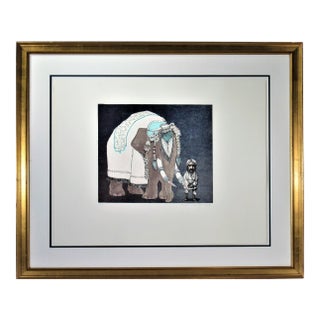 Charles Bragg, Elephant Man, circa 1985 For Sale