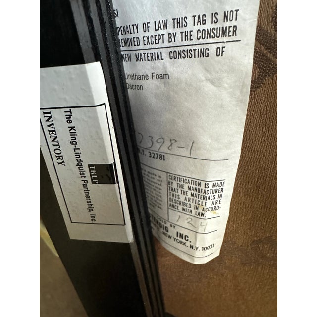 Vintage 1980s Ettore Sottsass ‘Mandarin’ Armchair for Knoll / Stendig For Sale In San Diego - Image 6 of 7