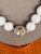 Mid Century Blue Lace Agate Necklace. 12mm - 17” inclusive of Sterling Silver Clasp Item has been unworn and is in...