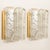 1960s Structured Blown Glass and Brass Wall Sconce attributed to Doria, 1960s For Sale - Image 5 of 14