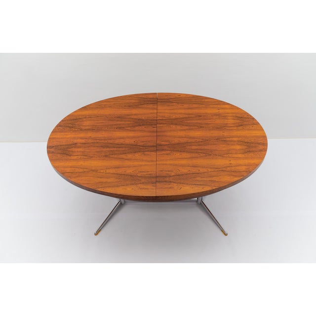 1960s Scandinavian Rosewood Folding Dining Table, 1960s For Sale - Image 5 of 18