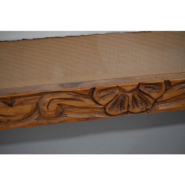 Red r.c. Gorman (Navajo) "Yvonne" Signed Lithograph - Rare Presentation Proof (1979) Custom Hand-Carved Frame For Sale - Image 8 of 9