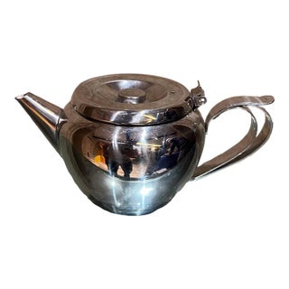 1960s Sunnex Tea Pot Stainless Hong Kong For Sale