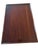 Vintage Queen Anne Style Mahogany Serpentine Gallery Tea Candle Tray Table For Sale - Image 4 of 4