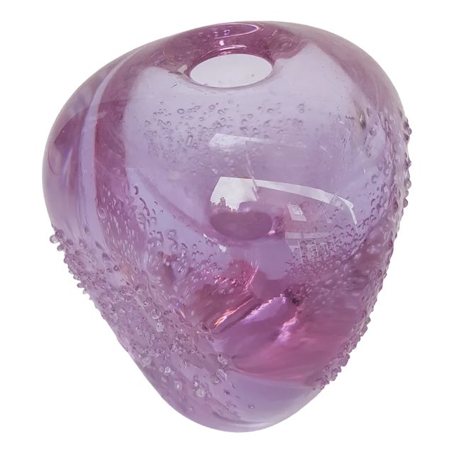 Rosalin Bohemian Vase by Klinger Miroslav, 1960s For Sale