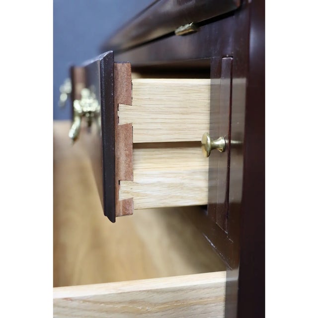 Traditional Stickley Mahogany Secretary Desk For Sale - Image 3 of 10