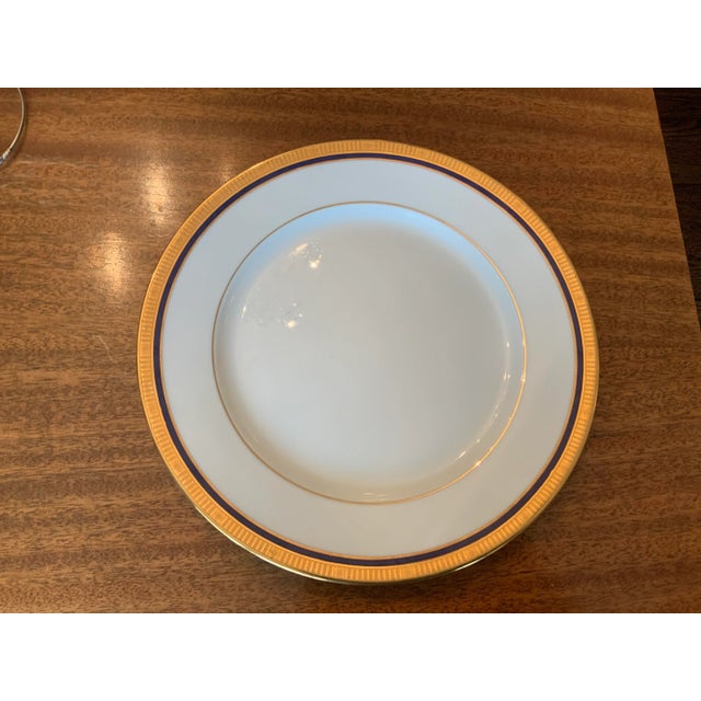 Bernardaud Madison Platinum Dinner Plate For Sale In Chicago - Image 6 of 6