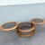 Mid Century Modern Three Tier Oak and Smoked Glass Swivel Coffee Table For Sale - Image 4 of 10