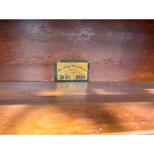 Traditional 1900 - 1909 The Globe Wernicke Co Cincinnati Bookcase For Sale - Image 3 of 7