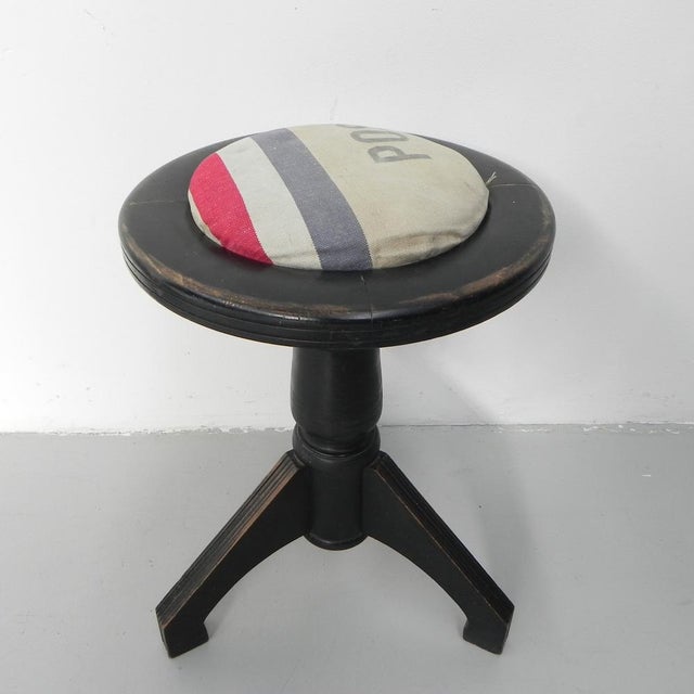 Art Deco Piano Stool on Tripod, 1930s For Sale - Image 17 of 17