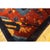 1920s Vibrant Burst of Floral Antique Floral Vase Chinese Modern Art Deco Rug For Sale - Image 9 of 9