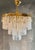 Chandelier with Opaline Glass Rods, Italy, 1970s For Sale - Image 4 of 9