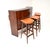 An exceptional Danish vintage drinks bar and stools by Erik Buch and Johannes Andersen. The bar was designed by Erik Buch...