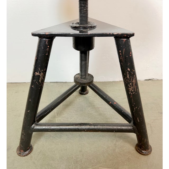 Industrial Workshop Swivel Stool, 1960s For Sale - Image 14 of 17