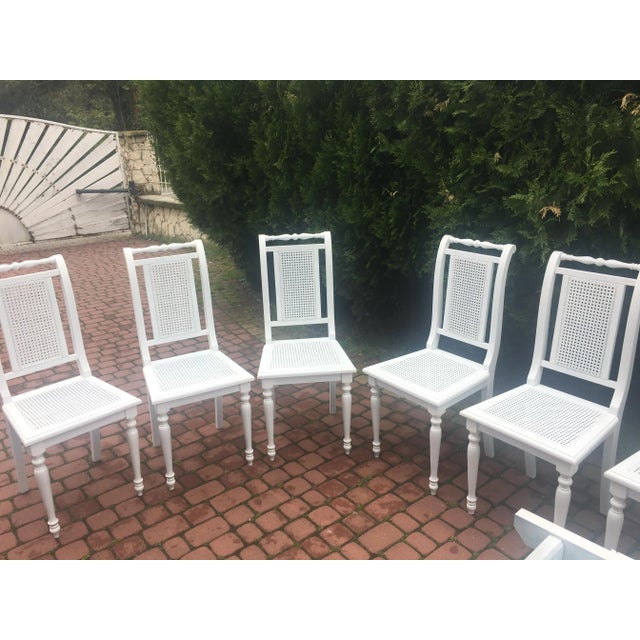 6 pcs Italian chairs, vintage from the '70s, MOD. DEPOSITATO, dimensions: height 102.5 cm, 46 cm wide depth 45 cm, sitting...